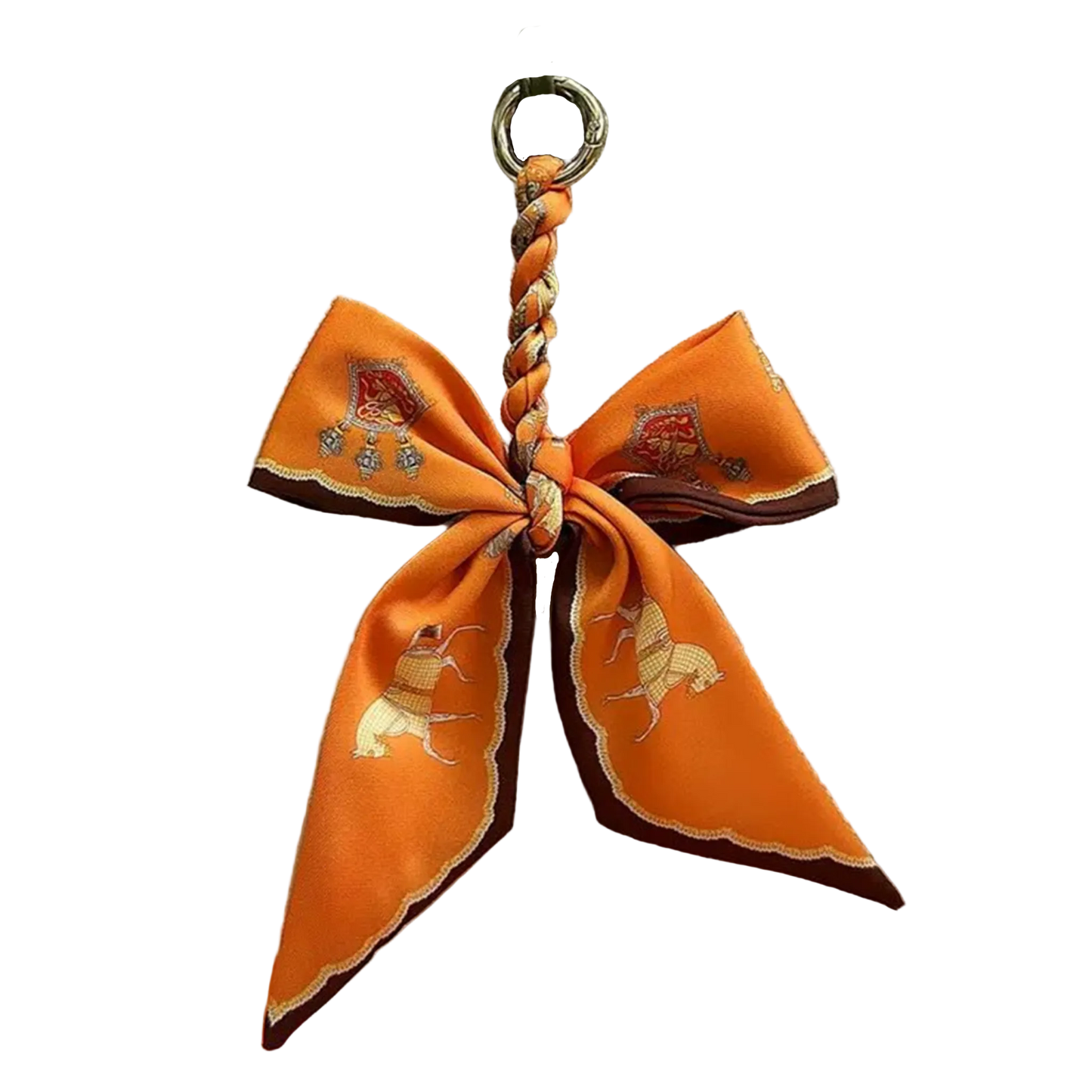 CHANTAL Pre-tied Twilly Handbag or Keyring Bow - 16 x 20 cms