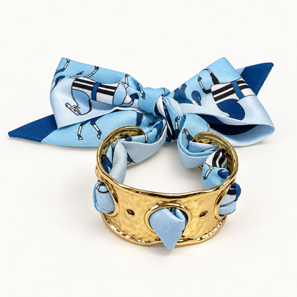 CHANTILLY Gold Cuff Bracelet