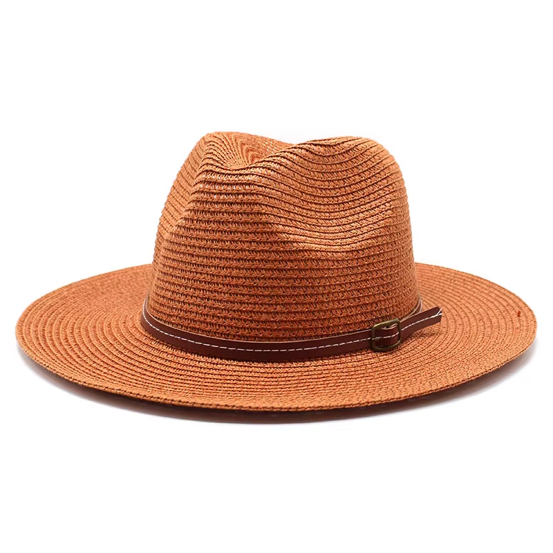 CHARLESTON Narrow Brim Crushable Straw Panama