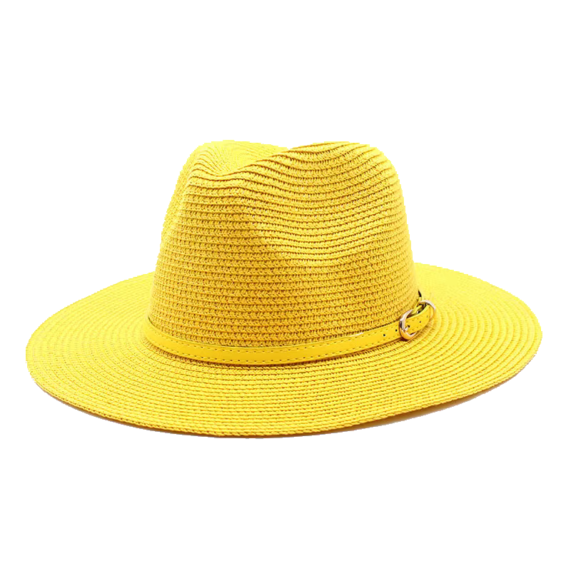 CHARLESTON Narrow Brim Crushable Straw Panama
