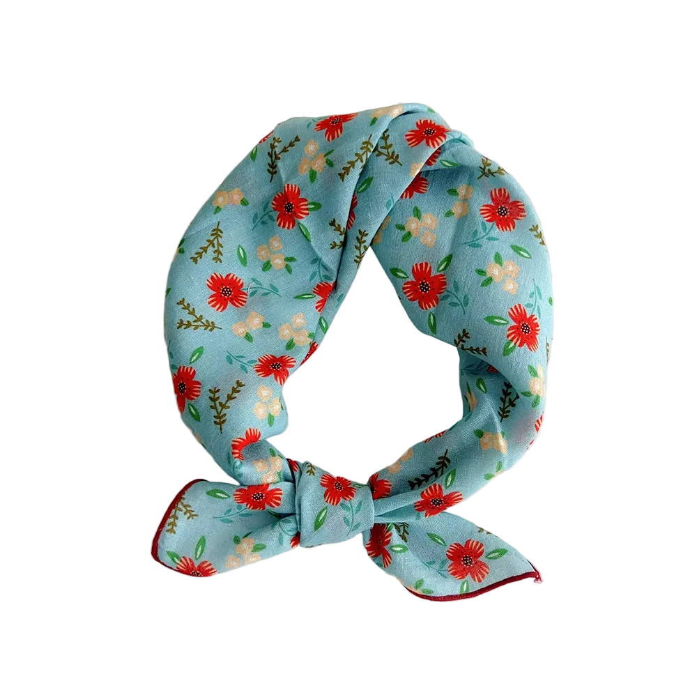 BOURKE Cotton-Viscose Blend Bandana – 56 x 56 cms