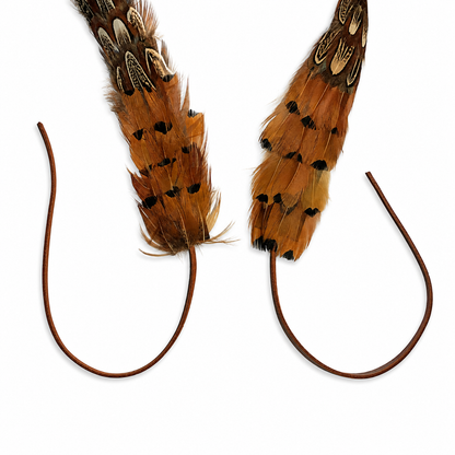 DAWSON Natural Feather Hat Band - Fully Adjustable (hat not included)