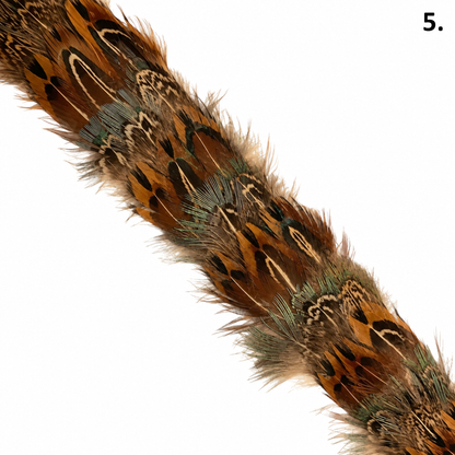 DAWSON Natural Feather Hat Band - Fully Adjustable (hat not included)