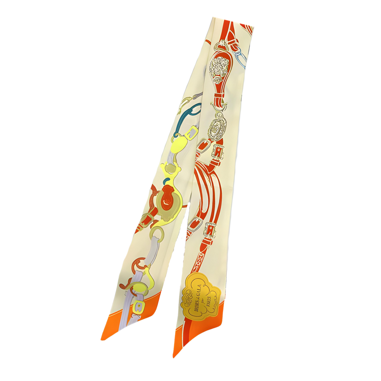 DAX Horse Design Twilly Scarf, Hair or Handbag Tie - 85 x 5 cms