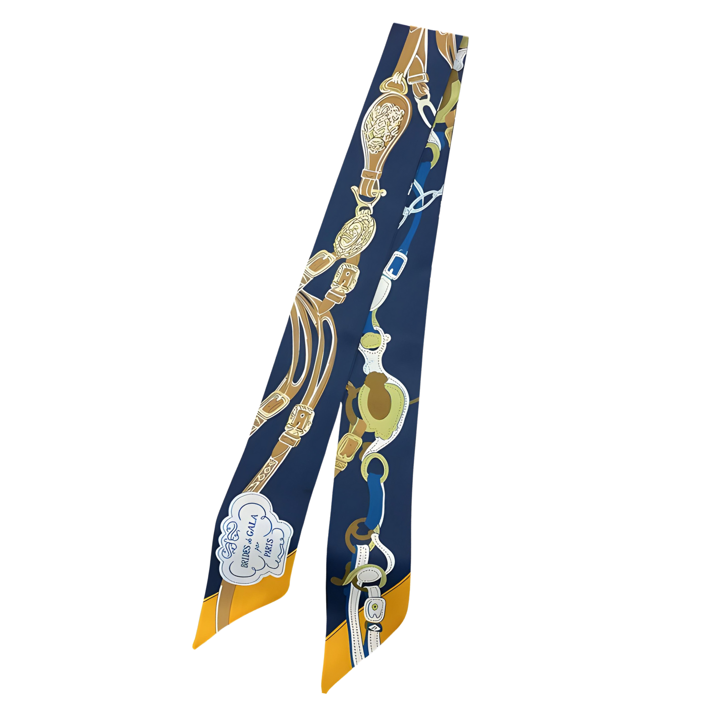 DAX Horse Design Twilly Scarf, Hair or Handbag Tie - 85 x 5 cms