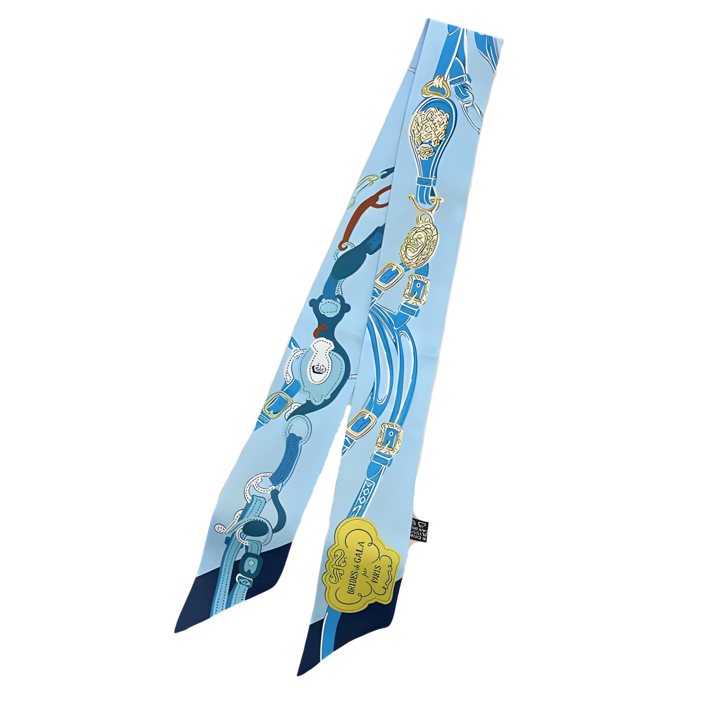 DAX Horse Design Twilly Scarf, Hair or Handbag Tie - 85 x 5 cms