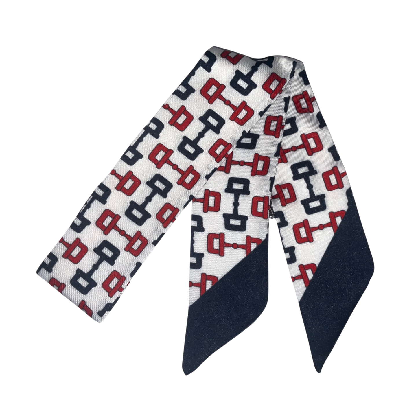 EDEN Horse Design Twilly Scarf, Hair or Handbag Tie - 85 x 5 cms