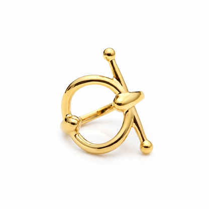 FULMER FM Horse Bit Scarf Ring
