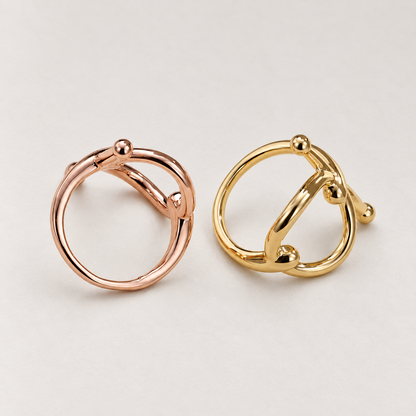 FULMER FM Horse Bit Scarf Ring
