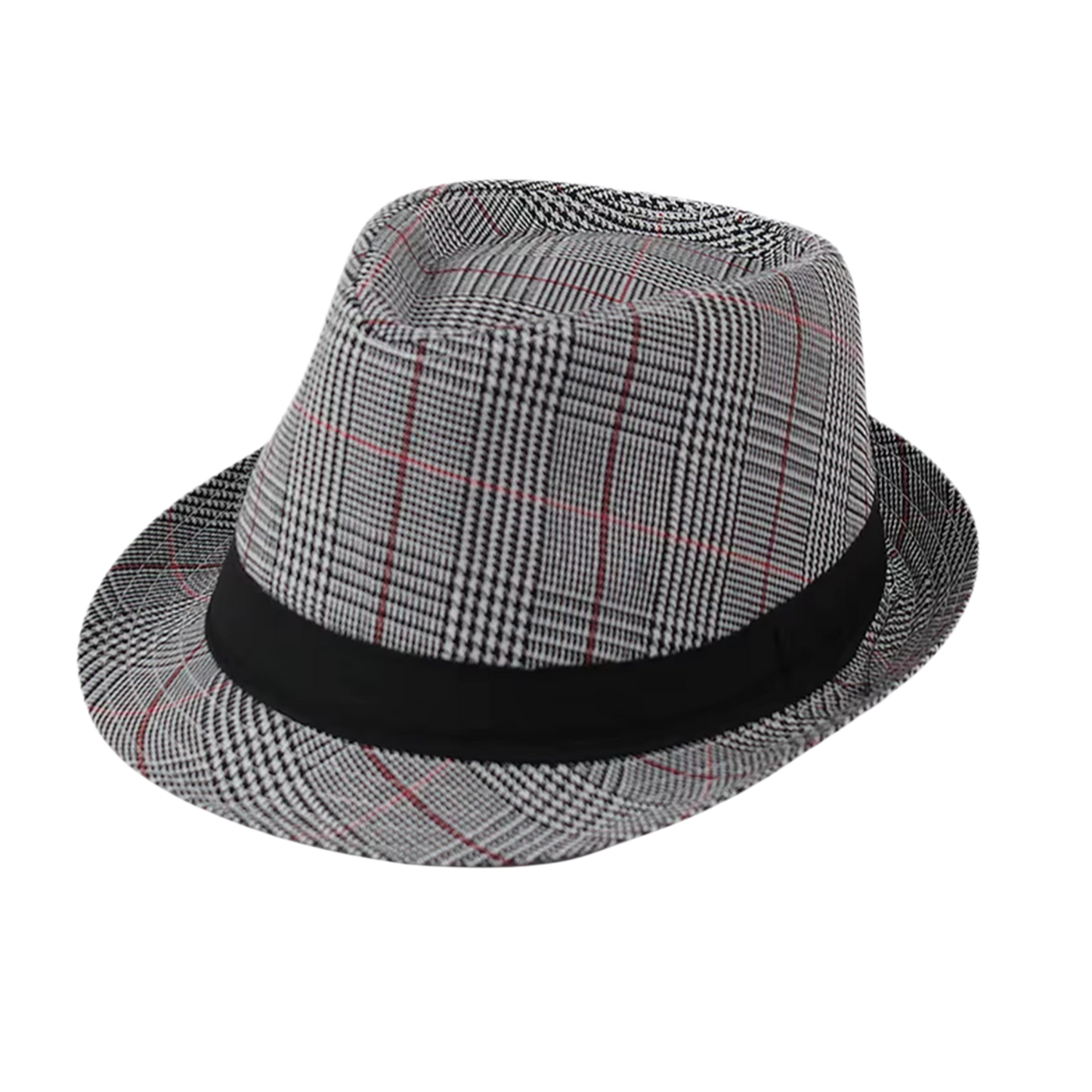 HARLEY Cotton-Blend Narrow Brim (4 cm) Trilby 58 cms