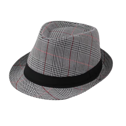 HARLEY Cotton-Blend Narrow Brim (4 cm) Trilby 58 cms