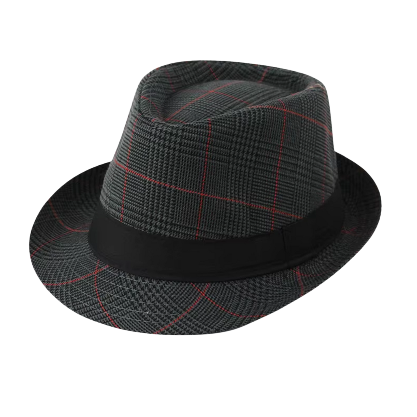 HARLEY Cotton-Blend Narrow Brim (4 cm) Trilby 58 cms