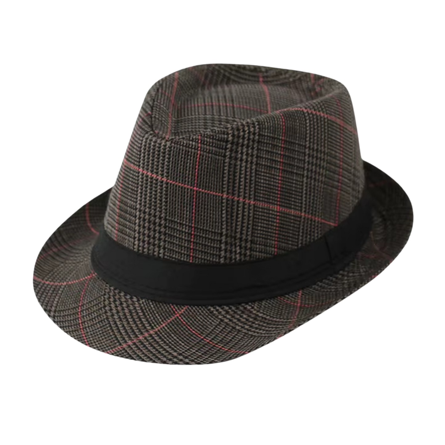 HARLEY Cotton-Blend Narrow Brim (4 cm) Trilby 58 cms