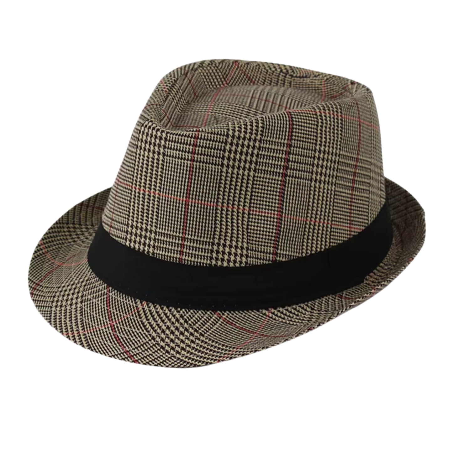 HARLEY Cotton-Blend Narrow Brim (4 cm) Trilby 58 cms