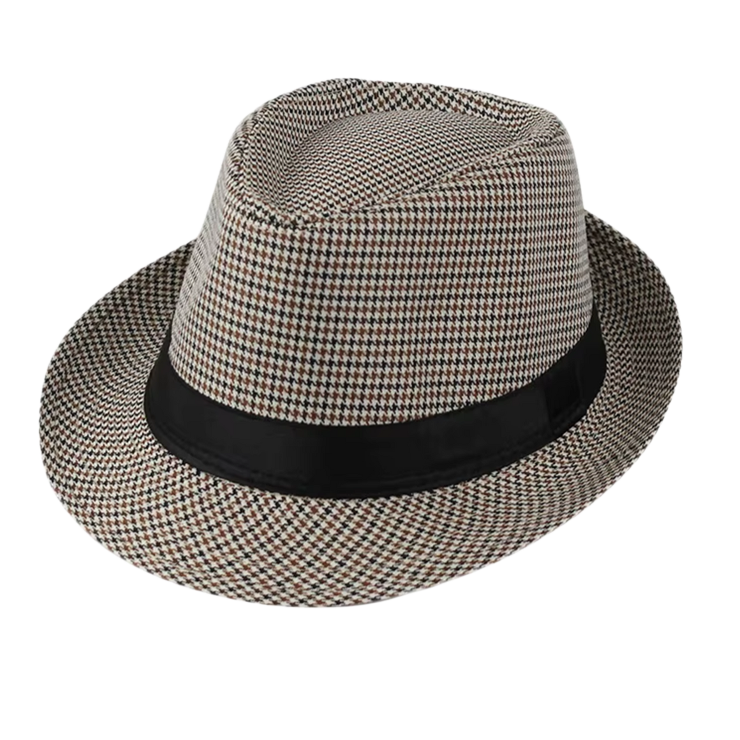 HARLEY Cotton-Blend Narrow Brim (4 cm) Trilby 58 cms