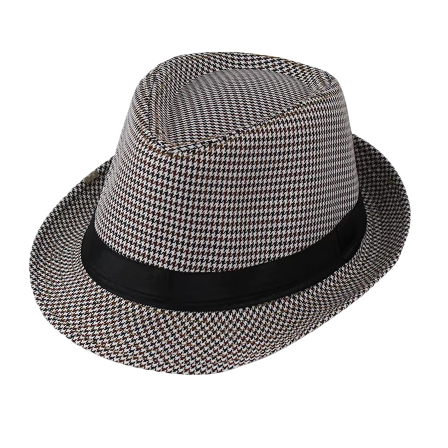 HARLEY Cotton-Blend Narrow Brim (4 cm) Trilby 58 cms