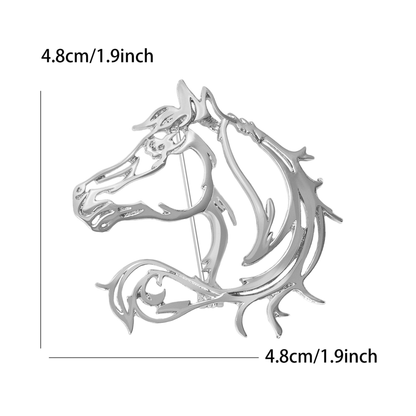 KIRSTEN brooch or scarf pin - 5 x 5 cms