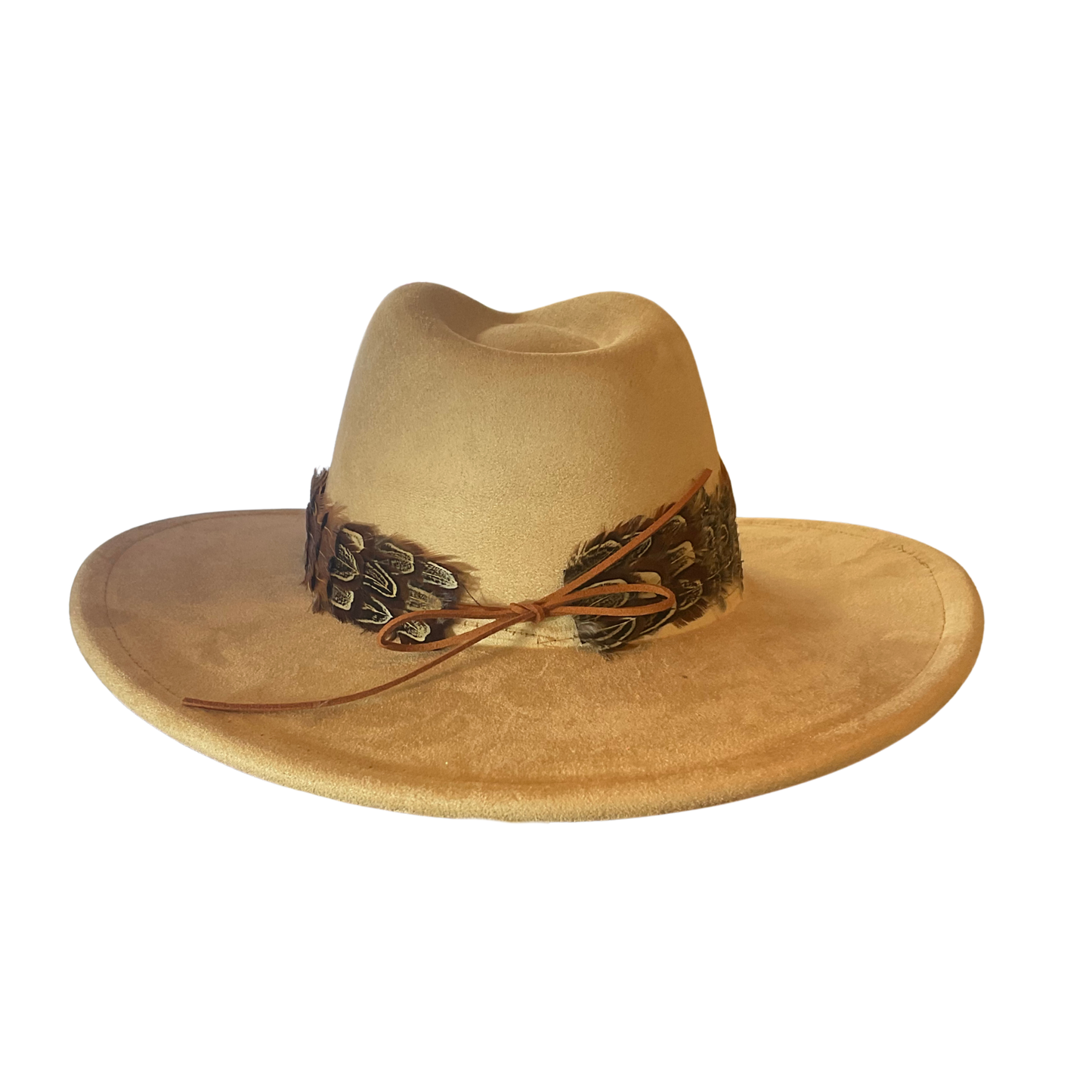 DAWSON Pheasant Feather Hat Band - Fully Adjustable (hat not included)