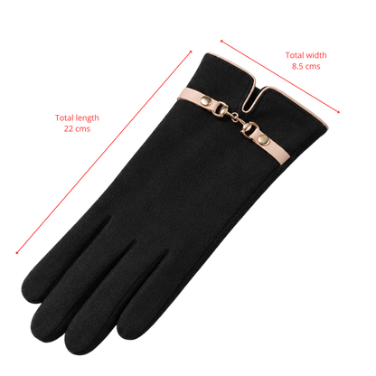 MARCAY Touch Screen Ready  Ladies Gloves - Small/Medium