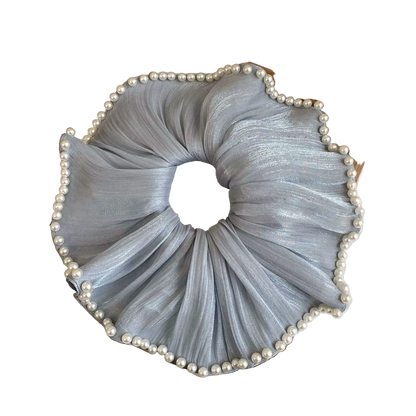 MARINA Organza, Pearl Edge Scrunchie