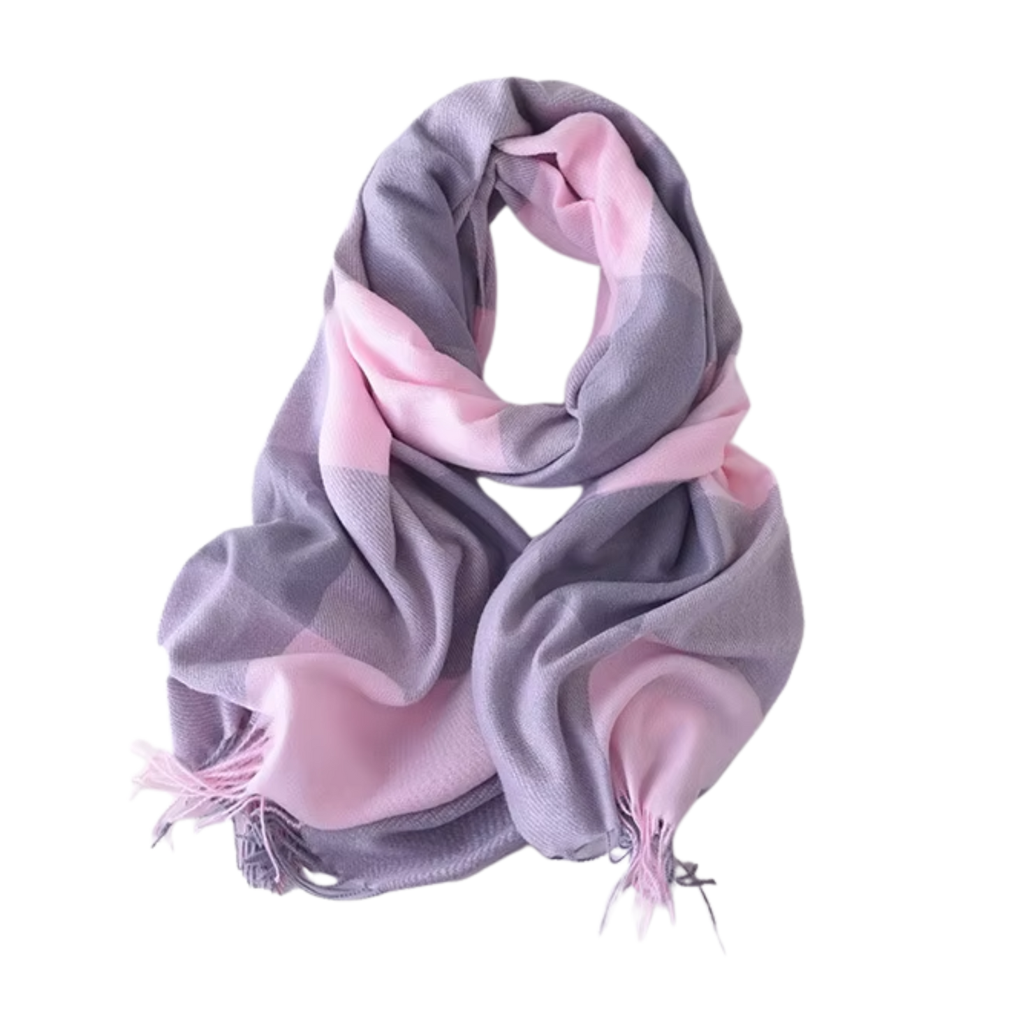 MARLOW Oversized, Cashmere Feel Plaid Scarf - 180 x 70 cms