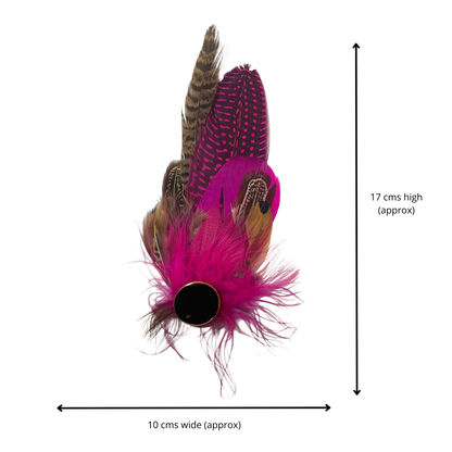 OXFORD Genuine Pheasant Feather Hat Plume