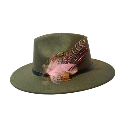 OXFORD Genuine Pheasant Feather Hat Plume