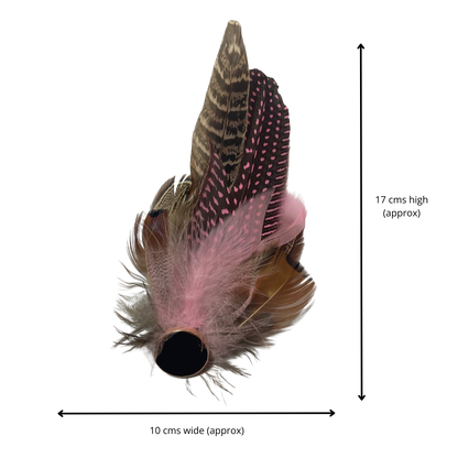 OXFORD Genuine Pheasant Feather Hat Plume