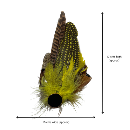 OXFORD Genuine Pheasant Feather Hat Plume