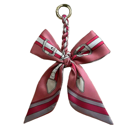RUBIN Pre-tied Twilly Handbag or Keyring Bow - 16 x 20 cms