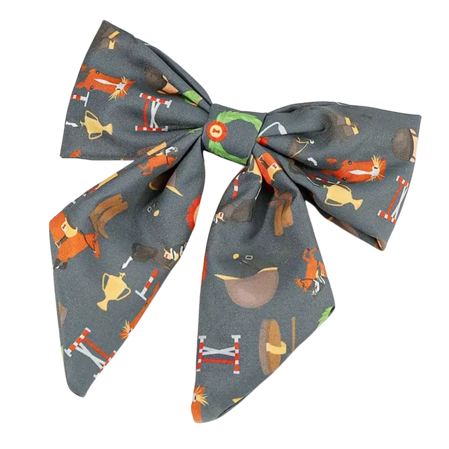 SALLY Horse Design Scrunchie & Matching Bow (sold individually)