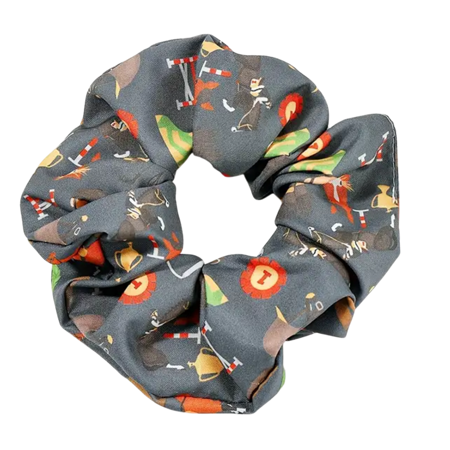 SALLY Horse Design Scrunchie & Matching Bow (sold individually)