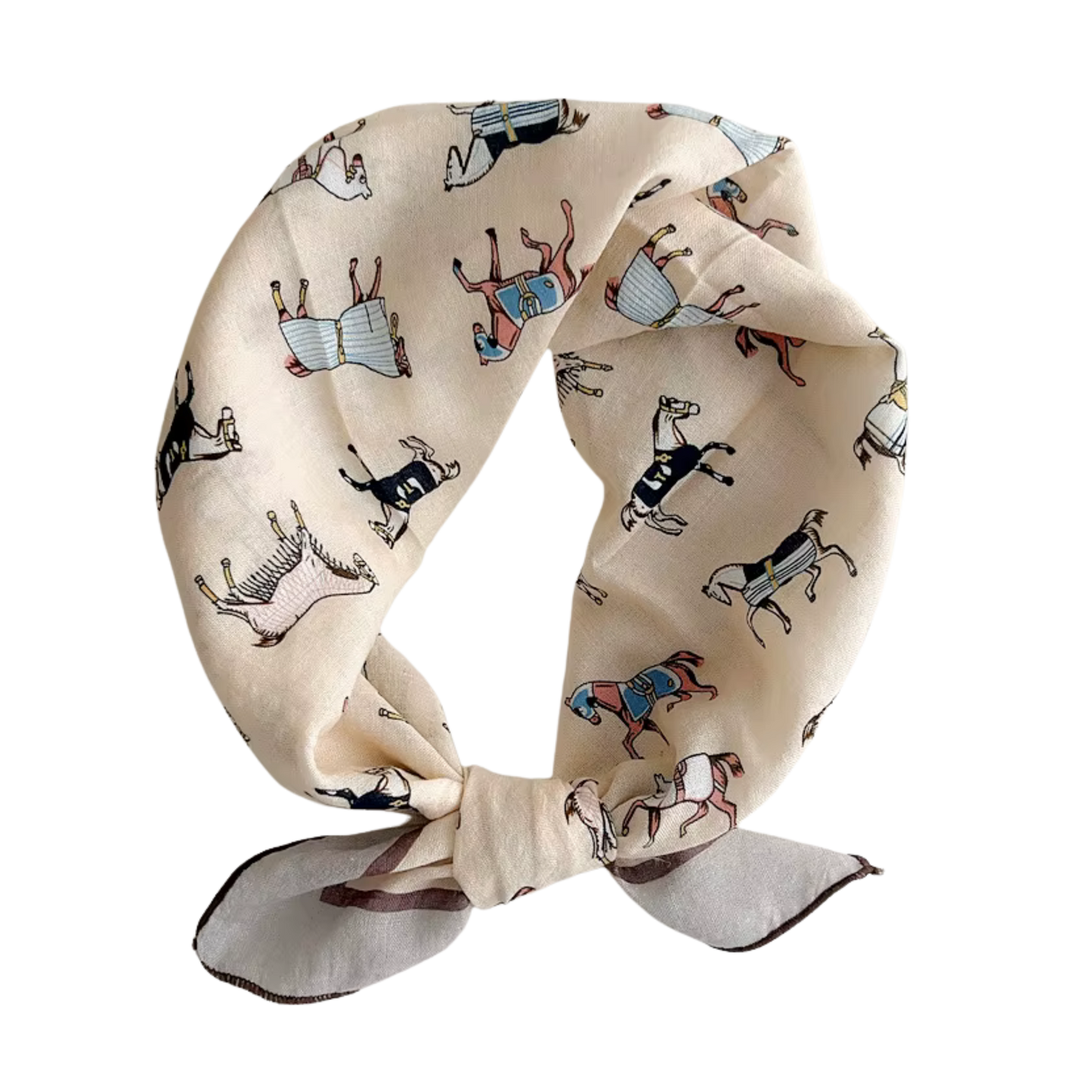 BOURKE Cotton-Viscose Blend Bandana – 56 x 56 cms