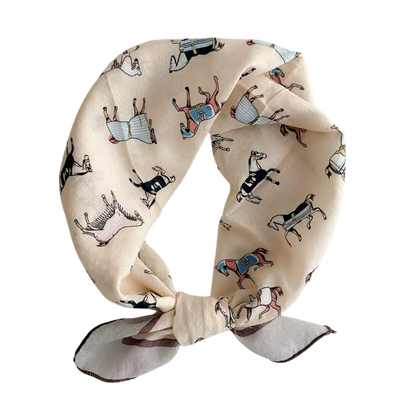 BOURKE Cotton-Viscose Blend Bandana – 56 x 56 cms