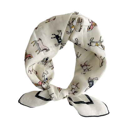 BOURKE Cotton-Viscose Blend Bandana – 56 x 56 cms