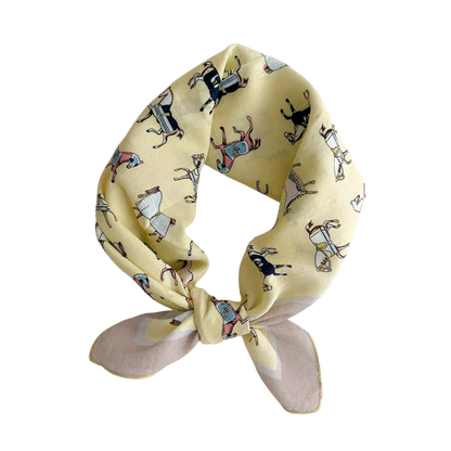 BOURKE Cotton-Viscose Blend Bandana – 56 x 56 cms