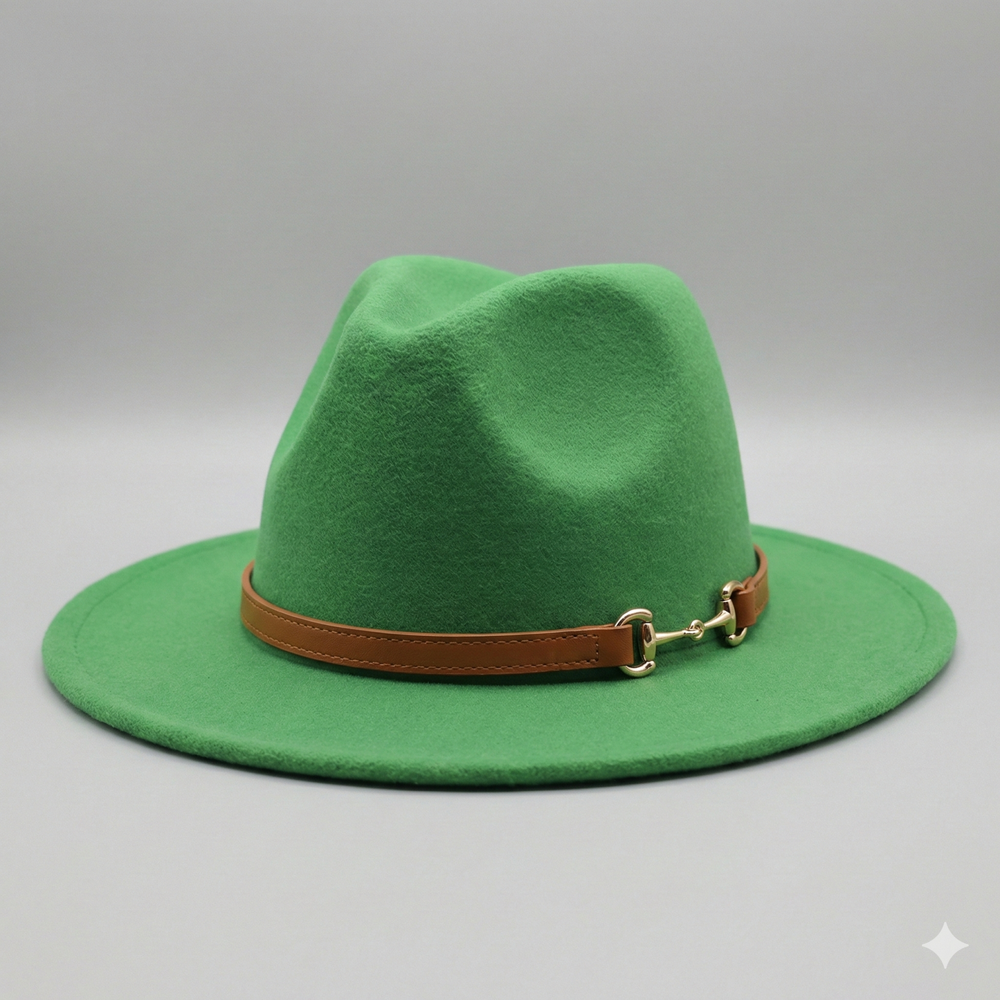 SOFIA Cotton-Blend Narrow Brim (7 cm) Felt Fedora 56-59 cms