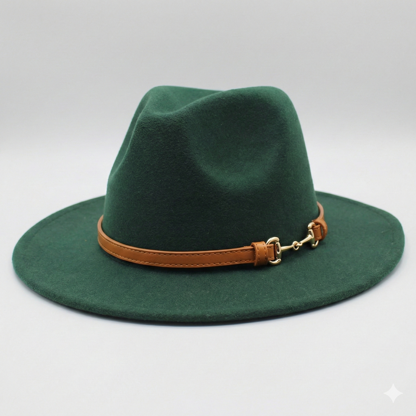 SOFIA Cotton-Blend Narrow Brim (7 cm) Felt Fedora 56-59 cms