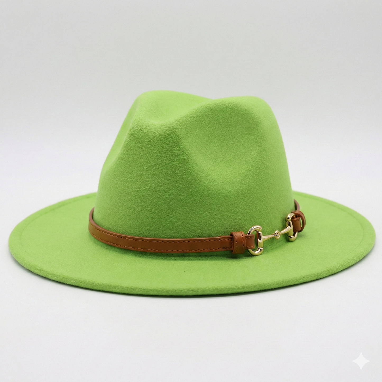 SOFIA Cotton-Blend Narrow Brim (7 cm) Felt Fedora 56-59 cms