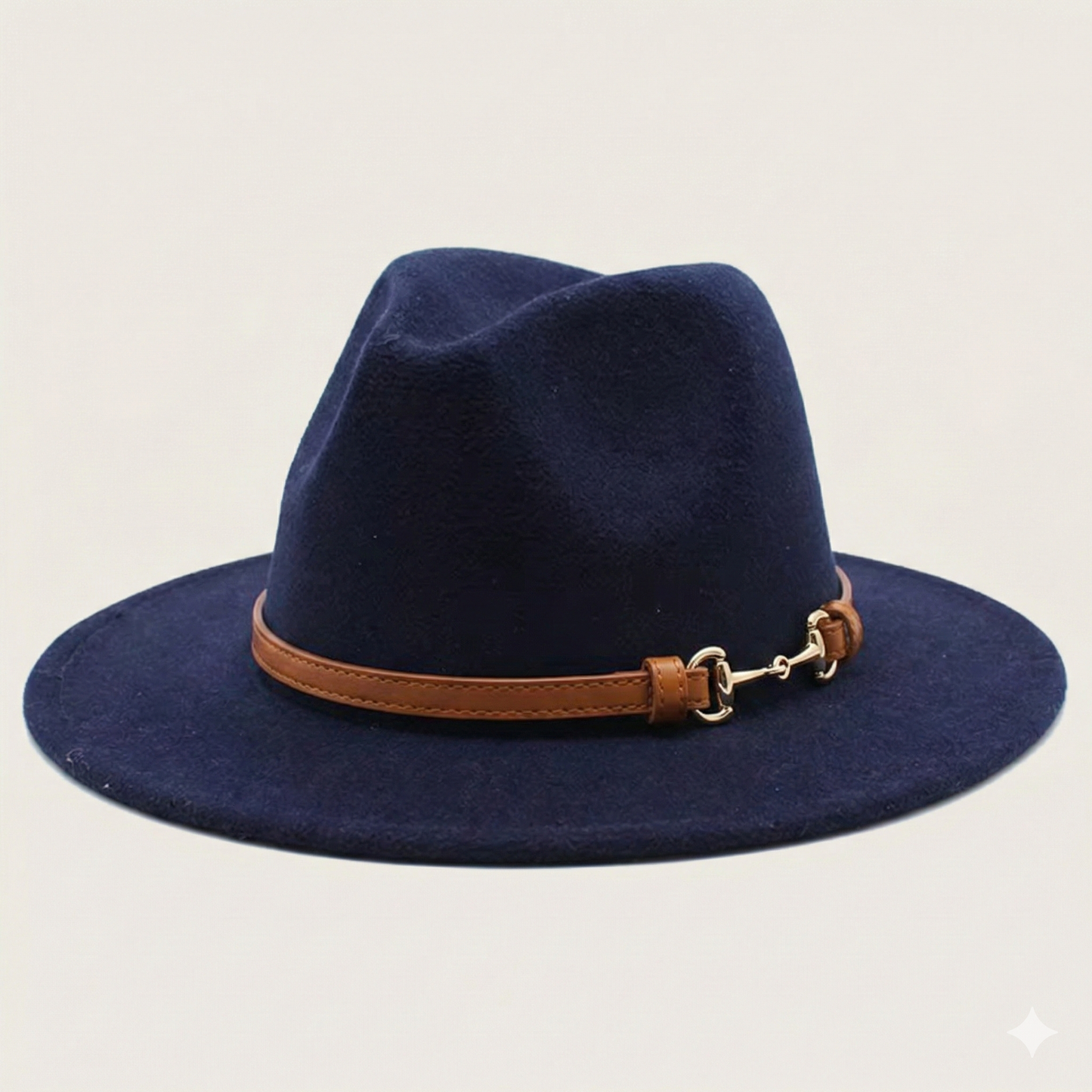 SOFIA Cotton-Blend Narrow Brim (7 cm) Felt Fedora 56-59 cms