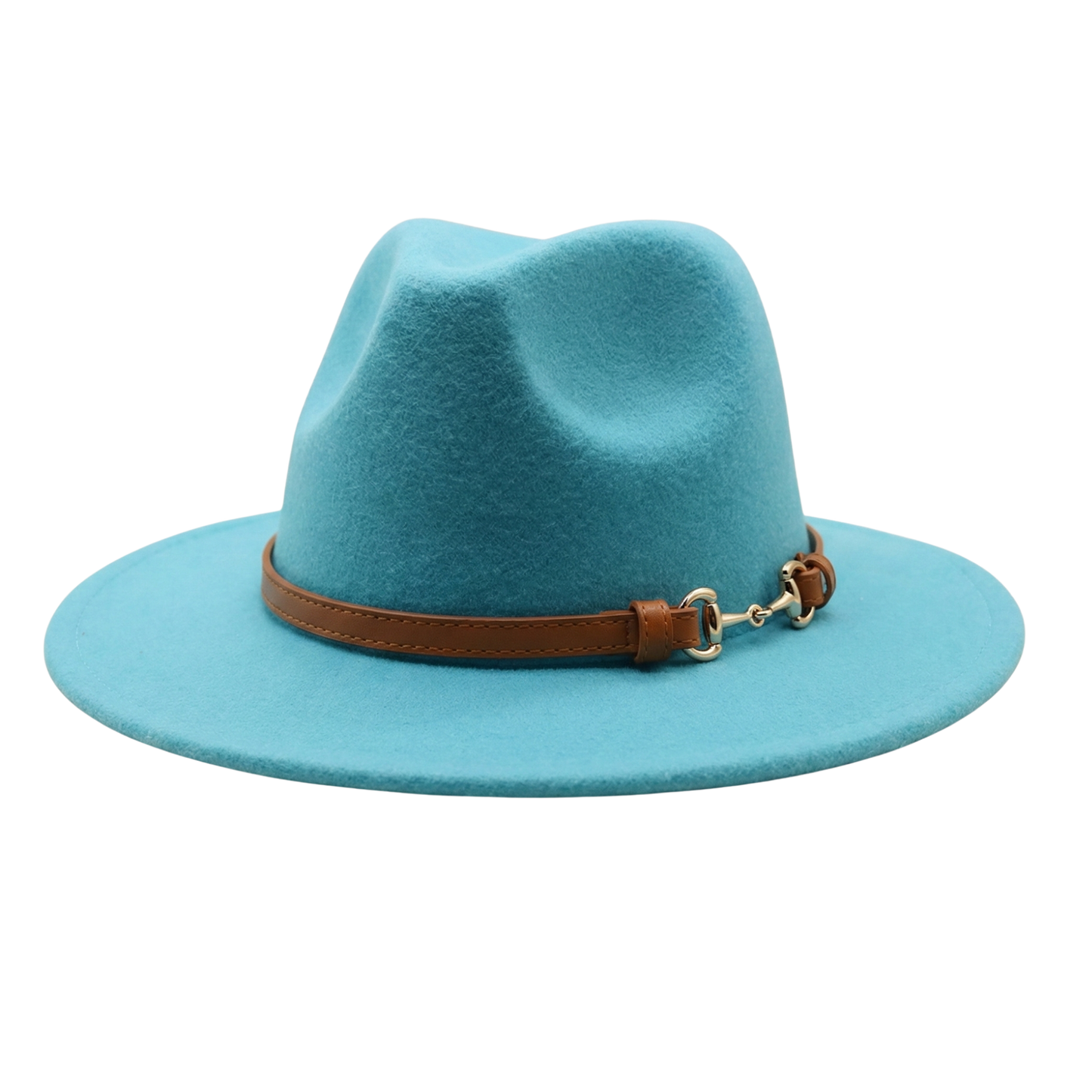 SOPHIA Cotton-Blend Narrow Brim (7 cm) Felt Fedora 56-59 cms