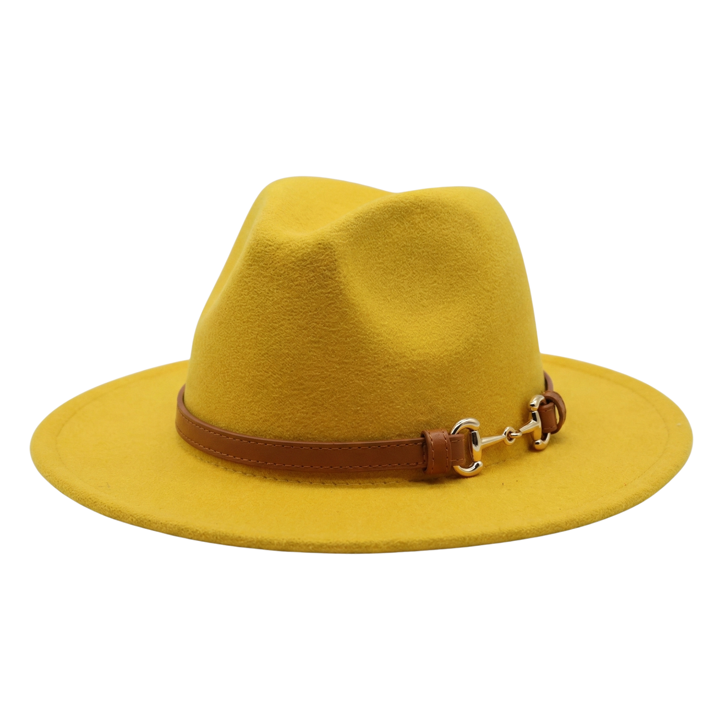 SOPHIA Cotton-Blend Narrow Brim (7 cm) Felt Fedora 56-59 cms