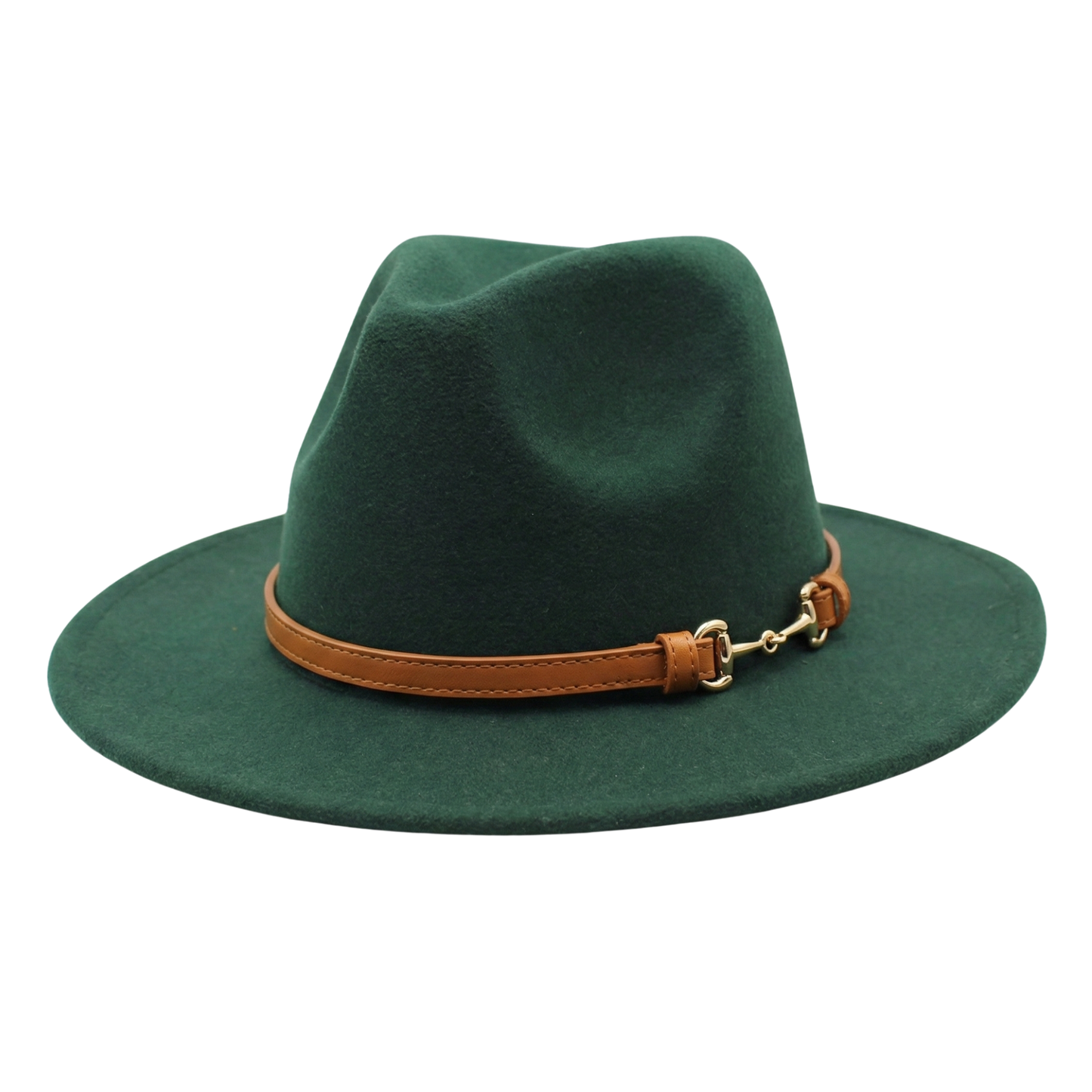 SOPHIA Cotton-Blend Narrow Brim (7 cm) Felt Fedora 56-59 cms