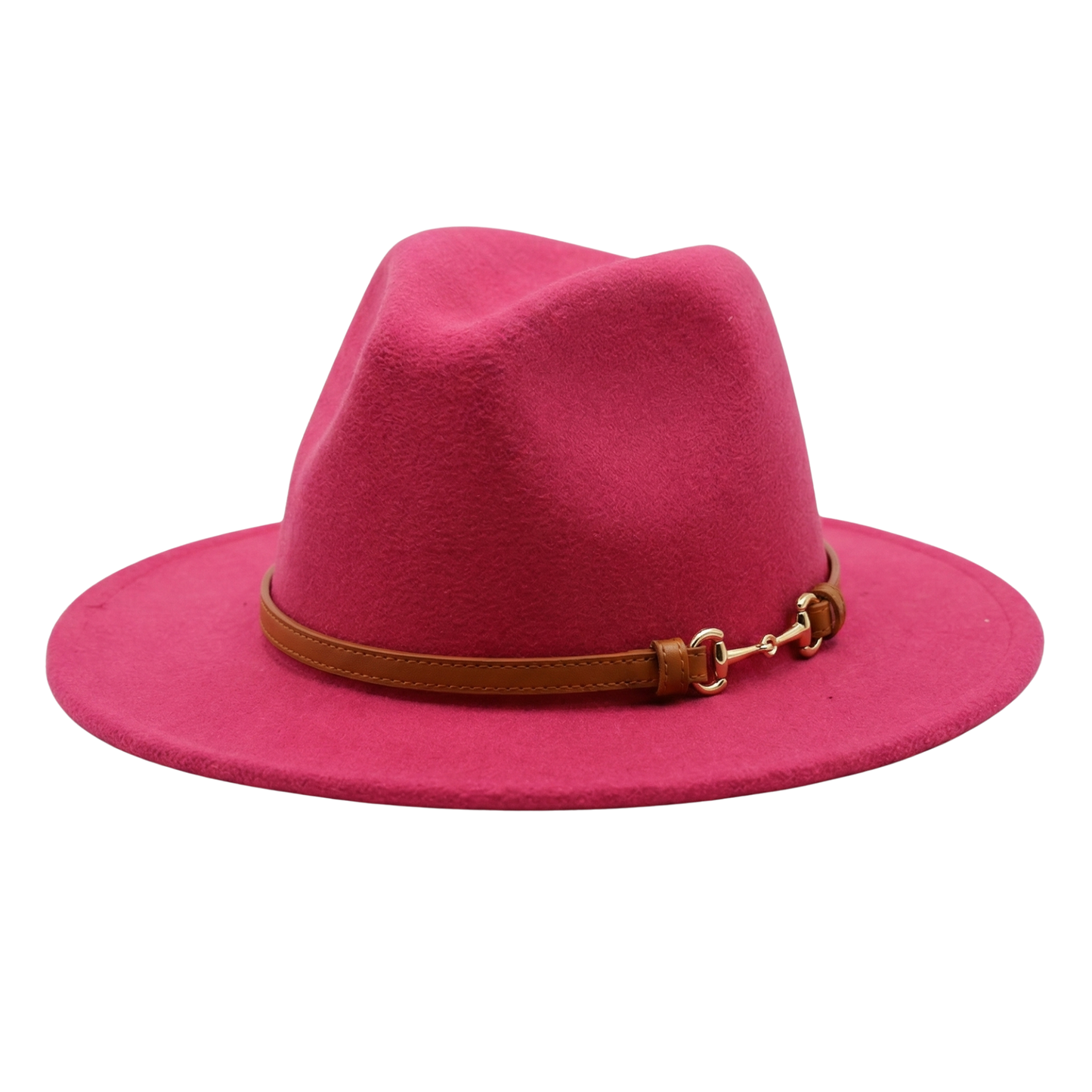 SOPHIA Cotton-Blend Narrow Brim (7 cm) Felt Fedora 56-59 cms