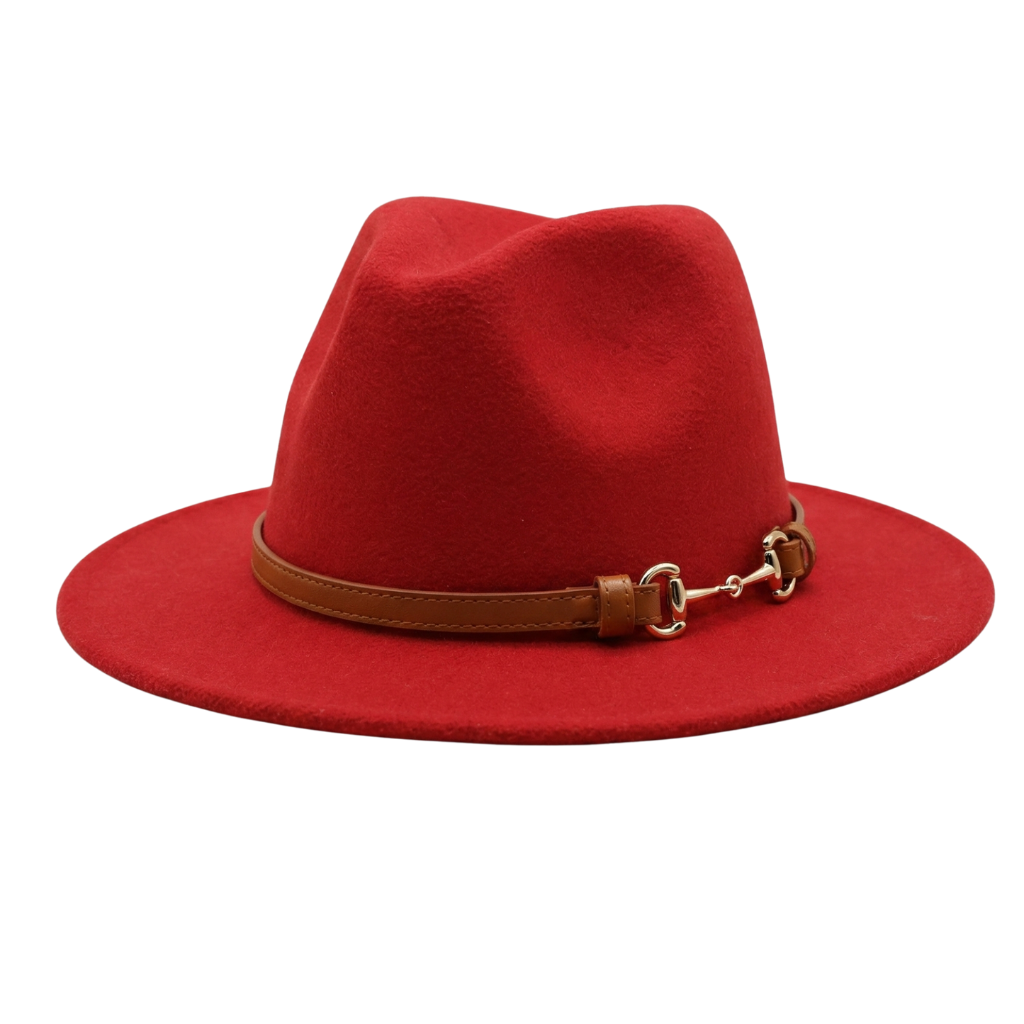 SOPHIA Cotton-Blend Narrow Brim (7 cm) Felt Fedora 56-59 cms