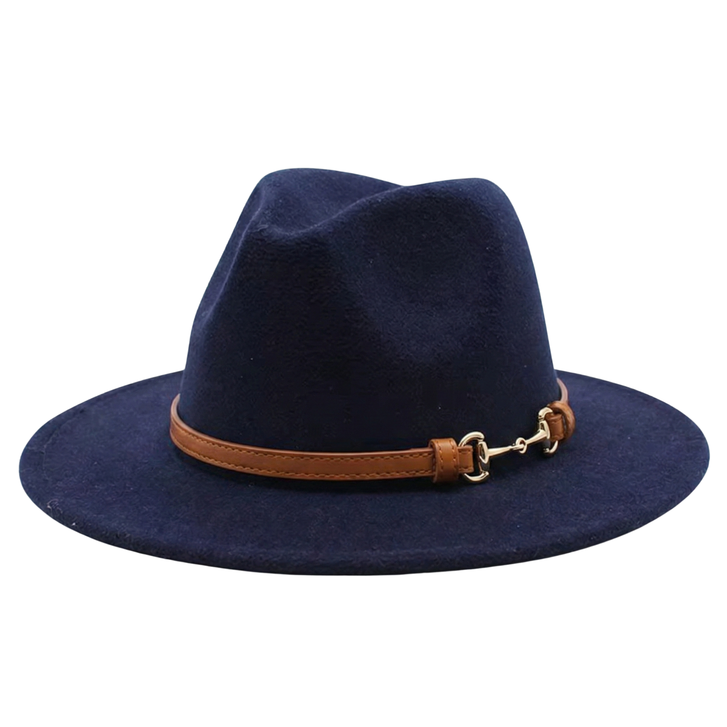 SOPHIA Cotton-Blend Narrow Brim (7 cm) Felt Fedora 56-59 cms