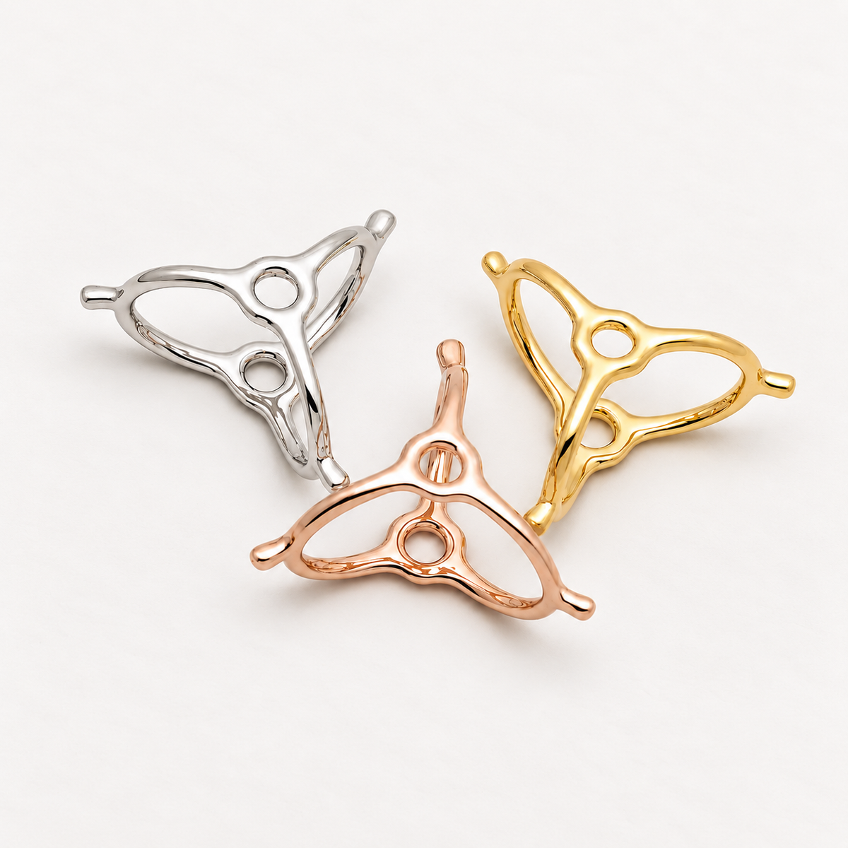 SPURS Trio of Spurs Scarf Ring
