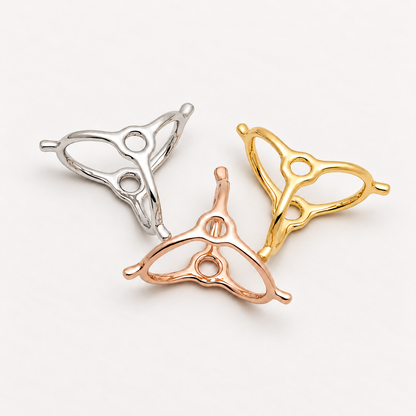 SPURS Trio of Spurs Scarf Ring