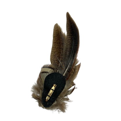 TENBY Genuine Pheasant Feather Hat Plume