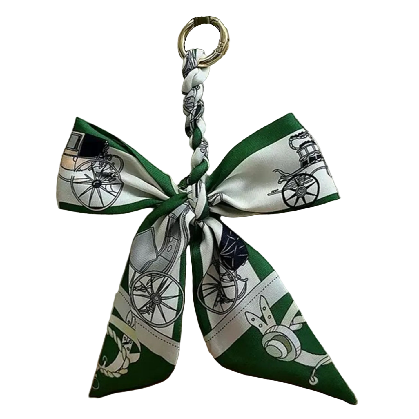 WARSAW Pre-tied Twilly Handbag or Keyring Bow - 16 x 20 cms